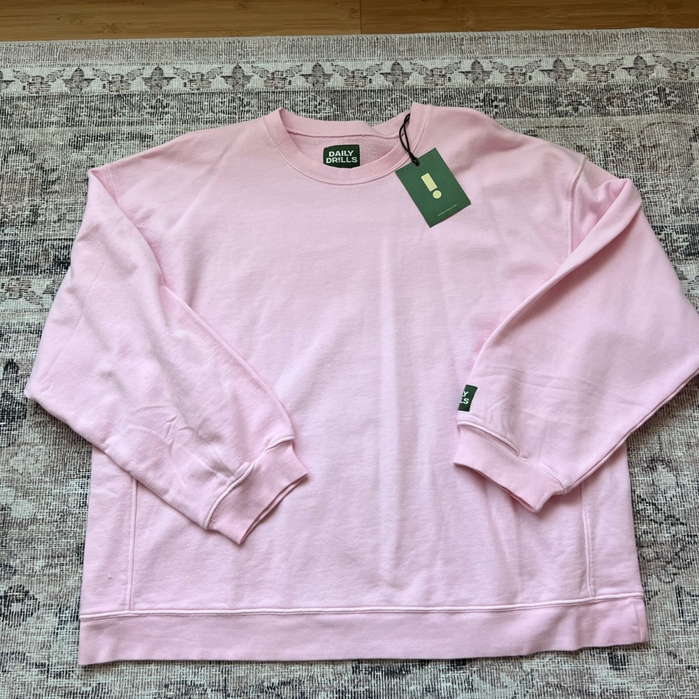 Daily Drills Cupid Oversized Crew